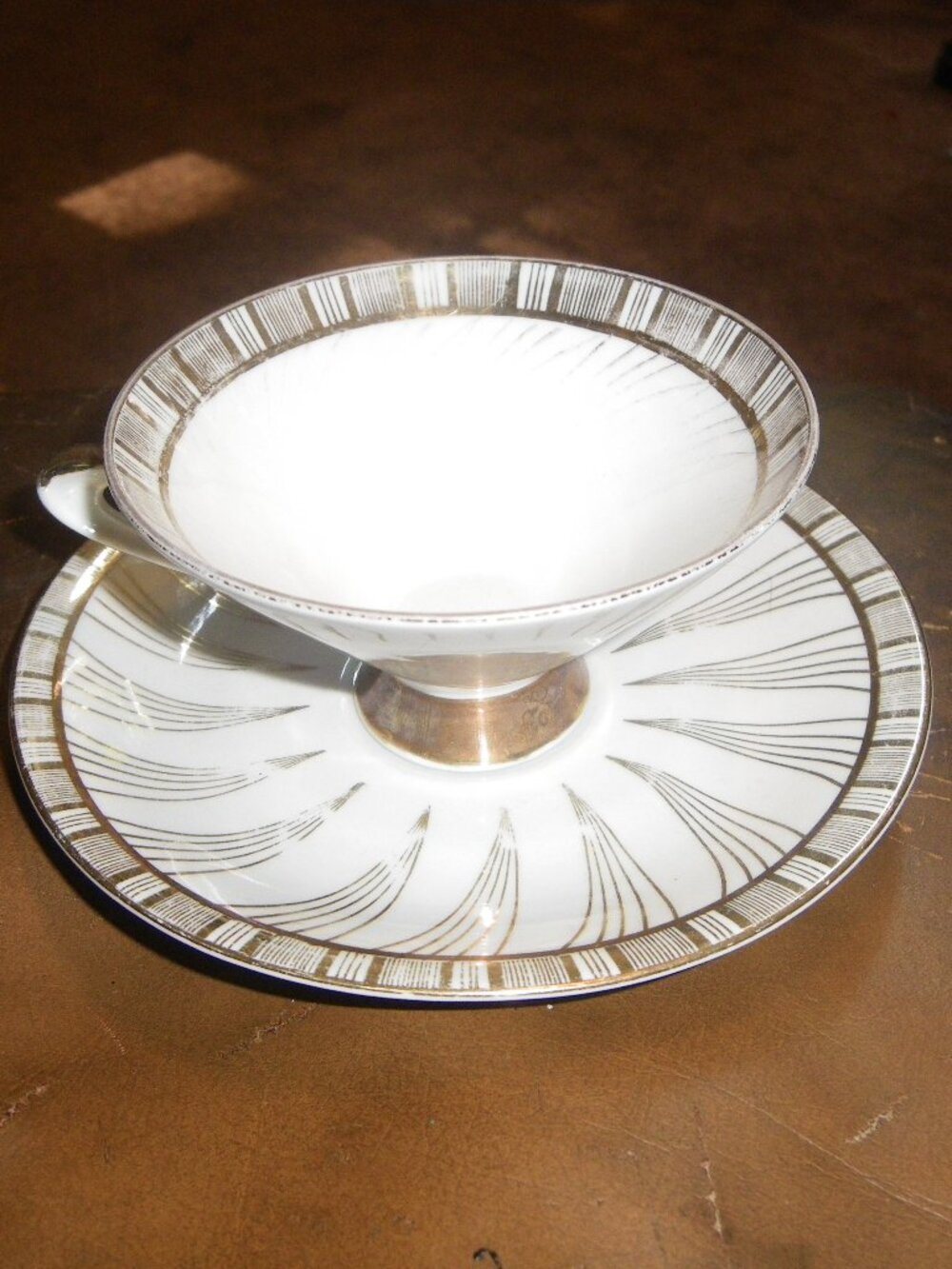 Vintage China Teacup & Saucer Set “Bavaria 60”